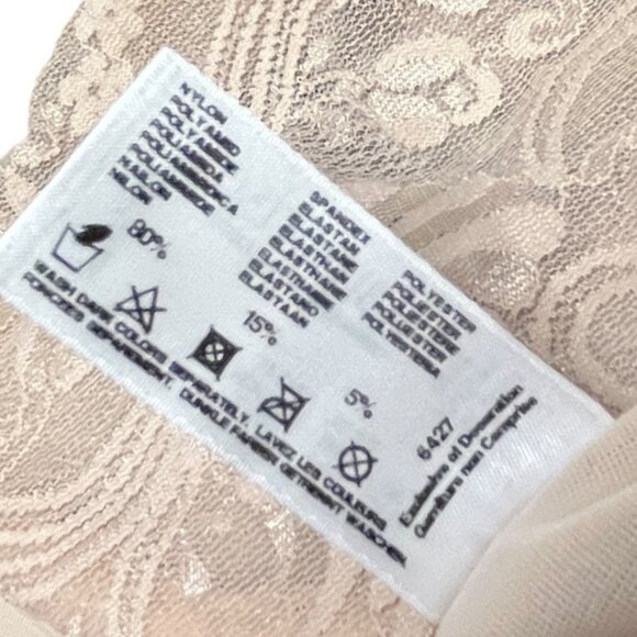 GLAMORISE Bra 36DD Front Close Back Wonderwire Bra 6427 Beige - Picture 4 of 6